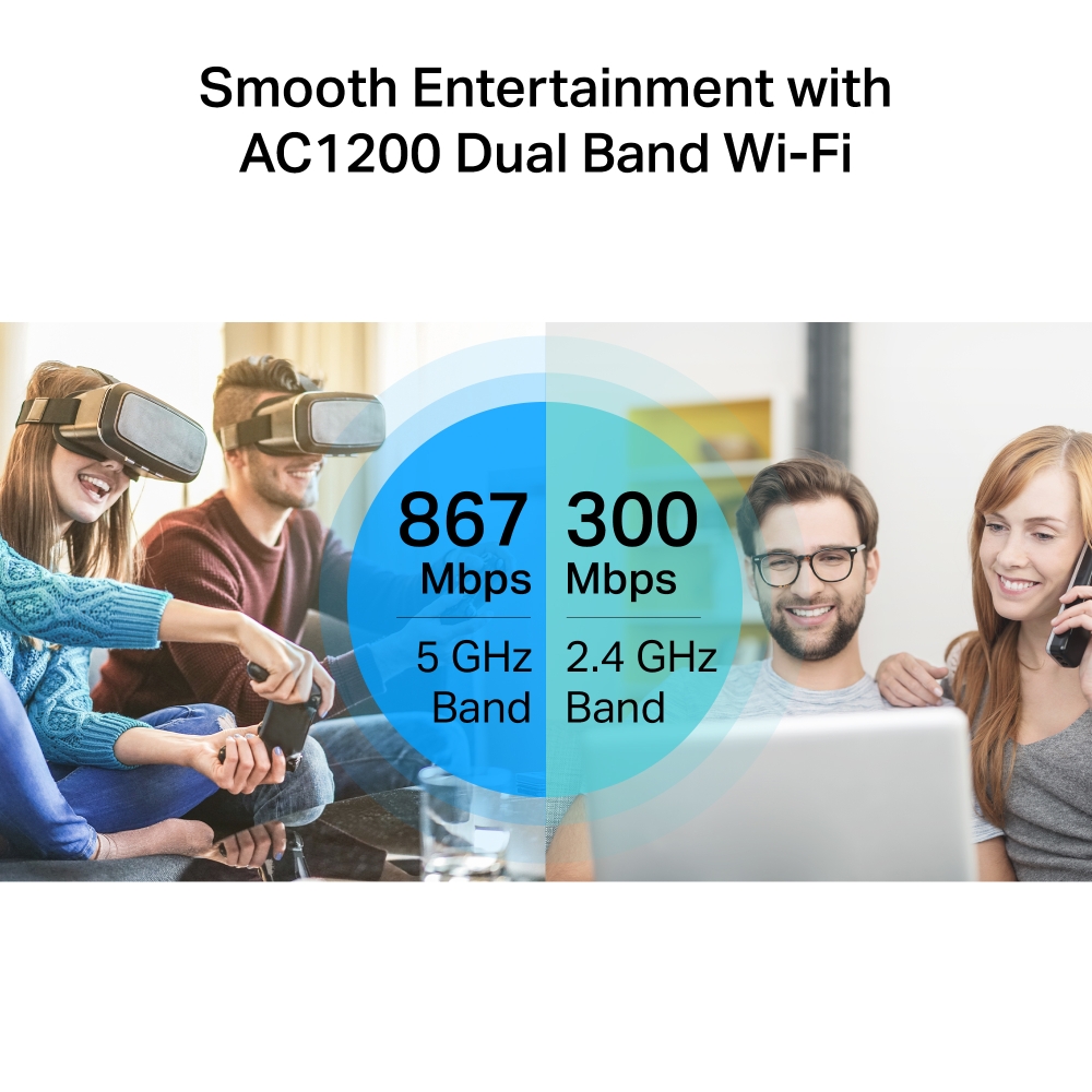 TP-Link Archer C6 AC1200 Wi-Fi Router - Image 4
