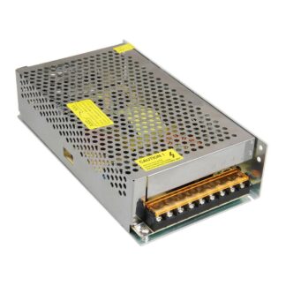 12V CCTV Qida Bloku - metal korpus, terminal blok