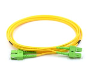 SC/APC - SC/APC Dupleks LSZH Patch Cord (SM G652D, 3.0mm, 3m)