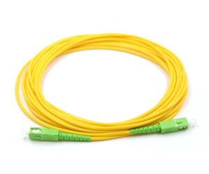 SC/APC - SC/APC Simpleks Patch Cord (SM, 0.9mm, 1m)
