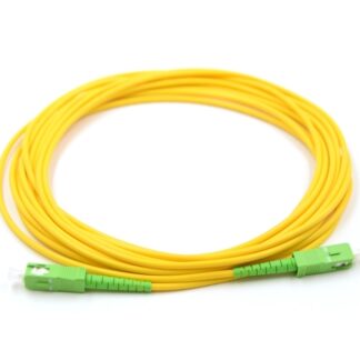SC/APC - SC/APC Simpleks Patch Cord (SM, 0.9mm, 1m)