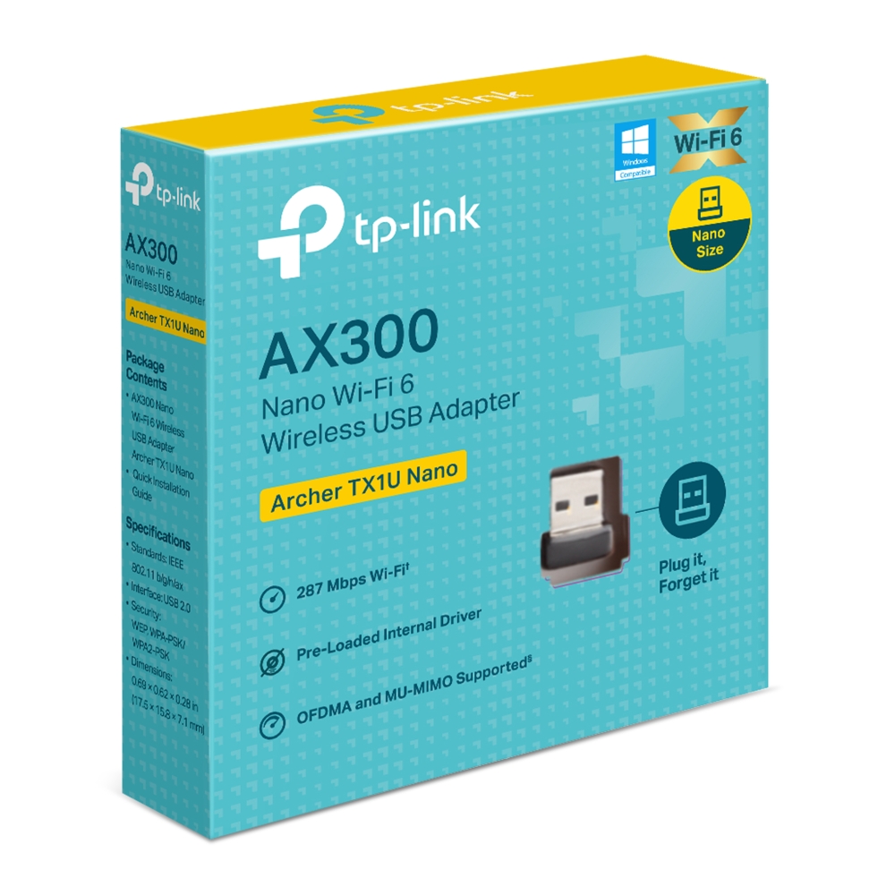 TP-Link Archer TX1U Nano AX300 Wireless USB Adapter - Image 3