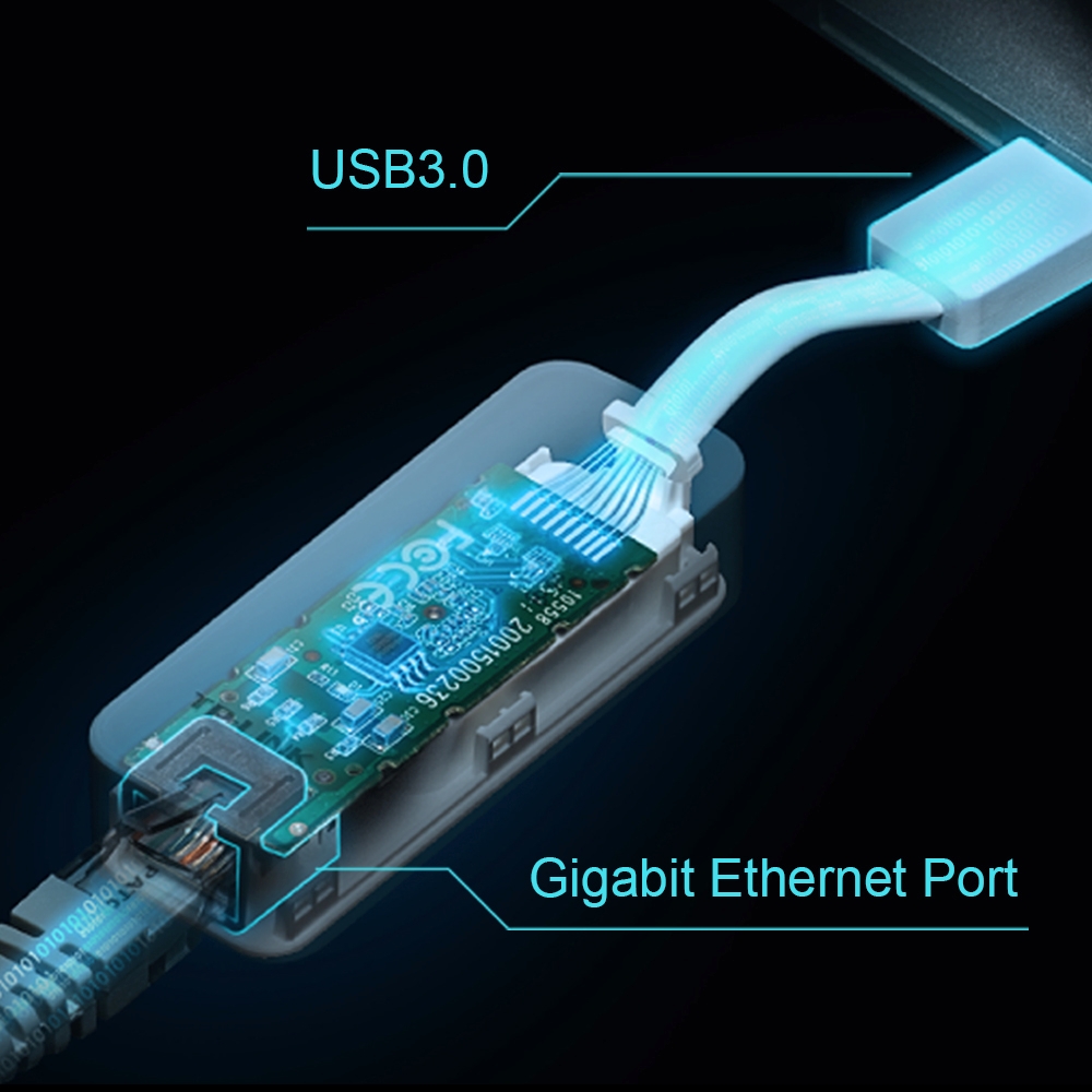 TP-Link UE300 USB 3.0 - Gigabit Ethernet Adapteri - Image 4