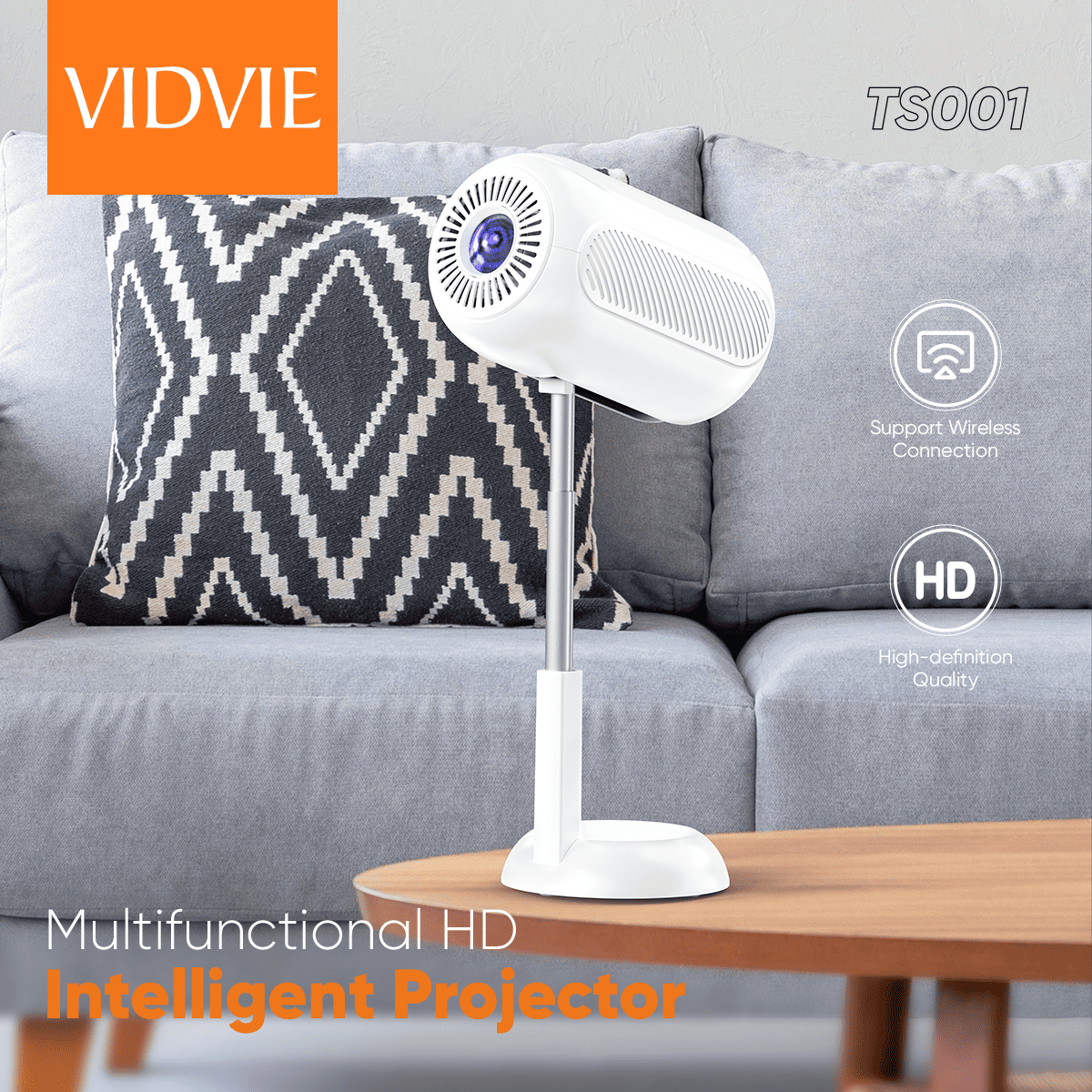 Vidvie TS001 Ağıllı HD Proyektor - Image 2