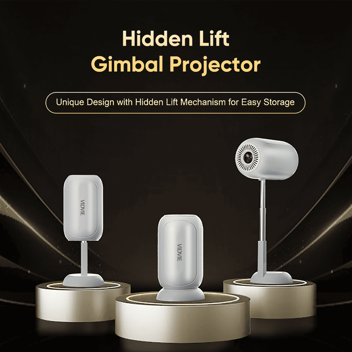 Vidvie TS001 Ağıllı HD Proyektor - Image 3