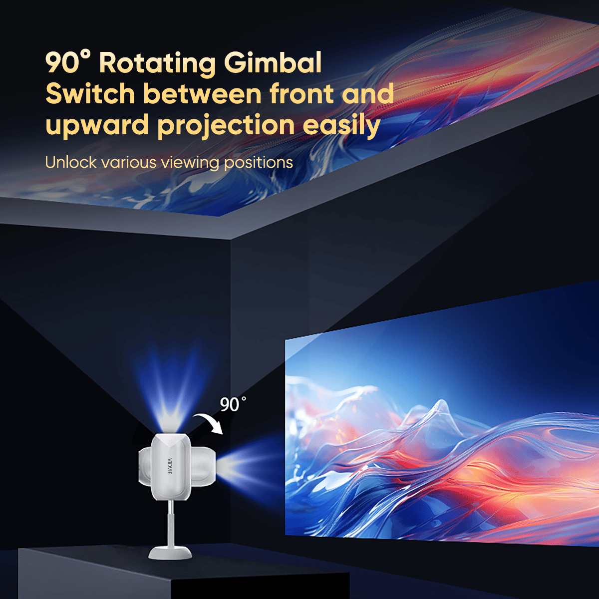 Vidvie TS001 Ağıllı HD Proyektor - Image 7