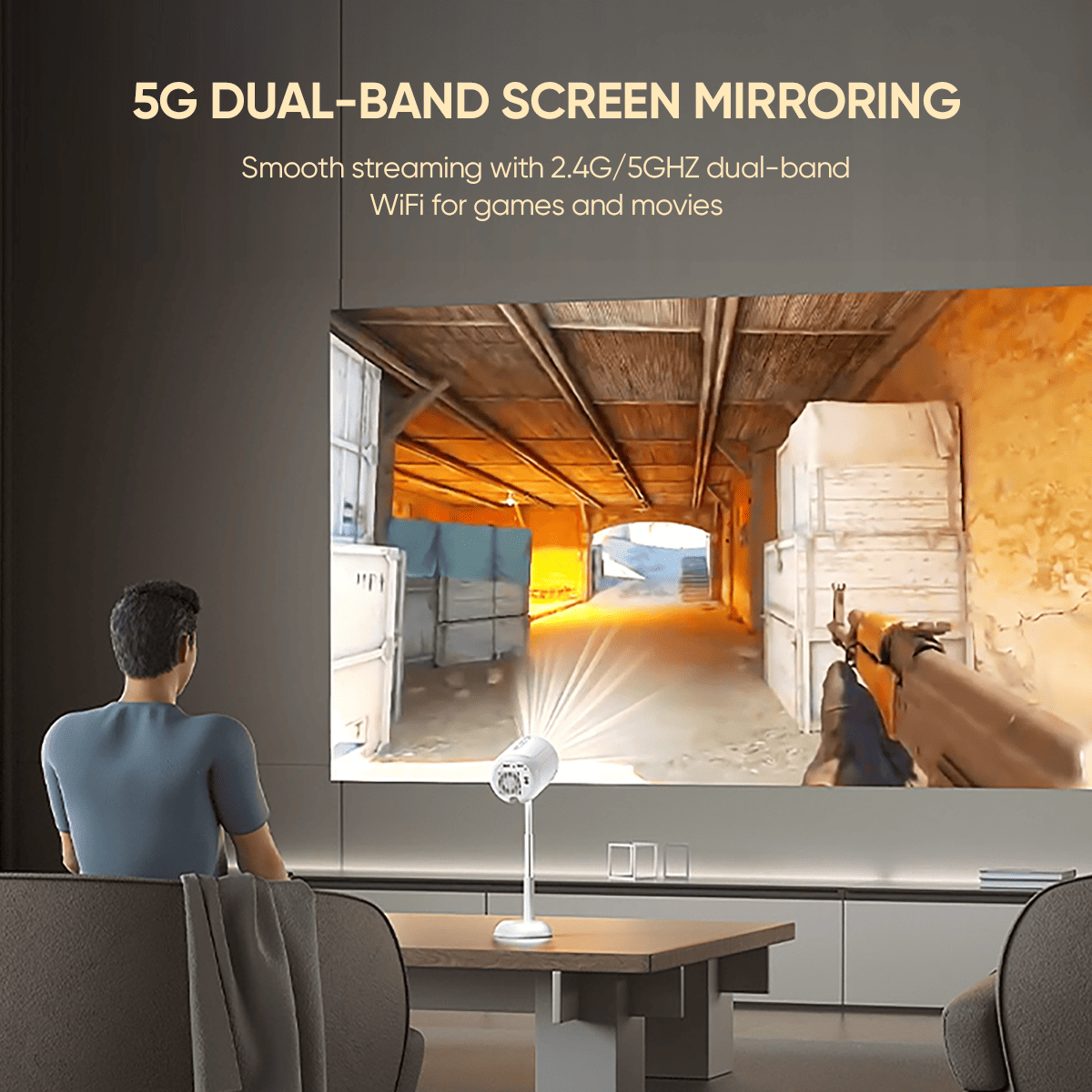 Vidvie TS001 Ağıllı HD Proyektor - Image 8