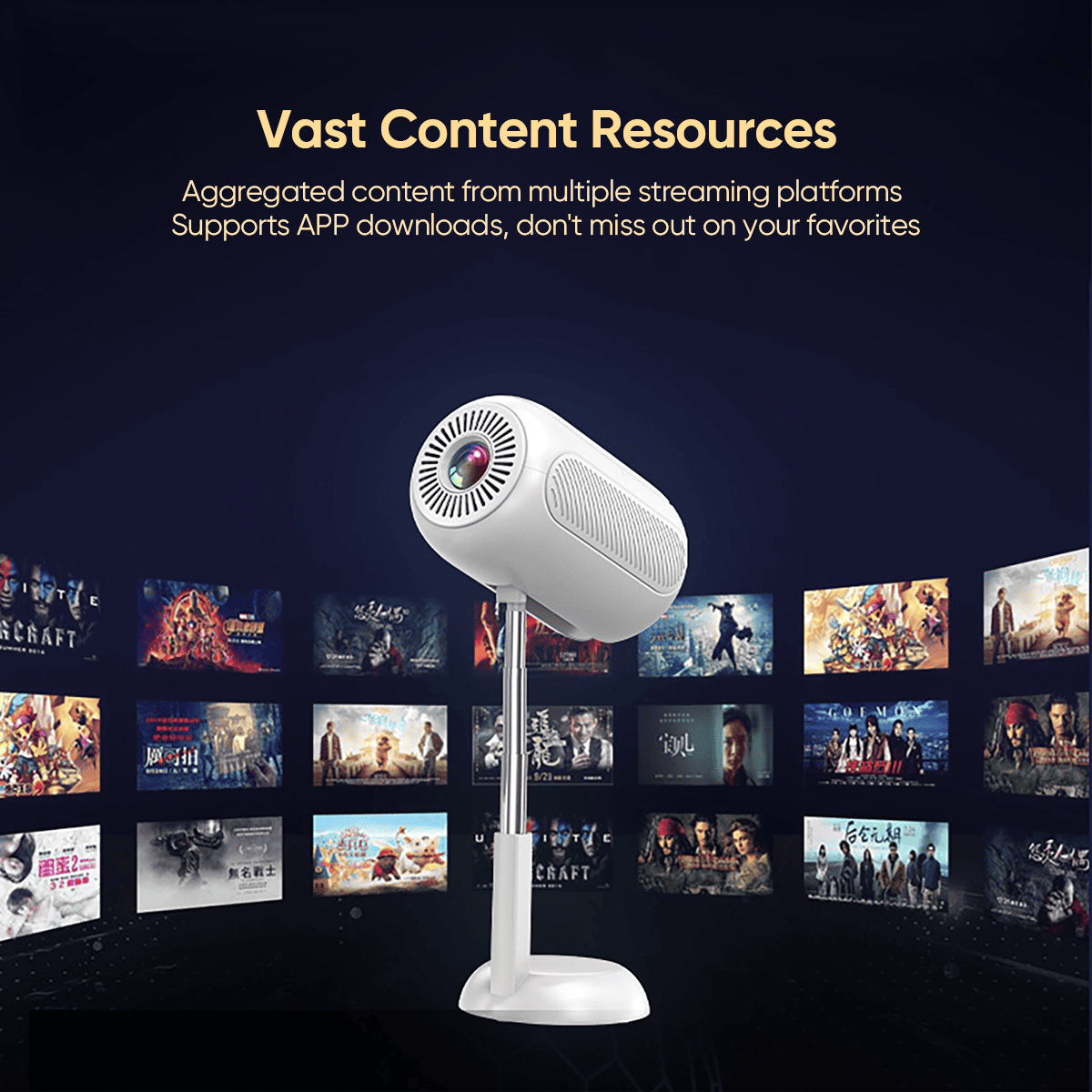 Vidvie TS001 Ağıllı HD Proyektor - Image 9