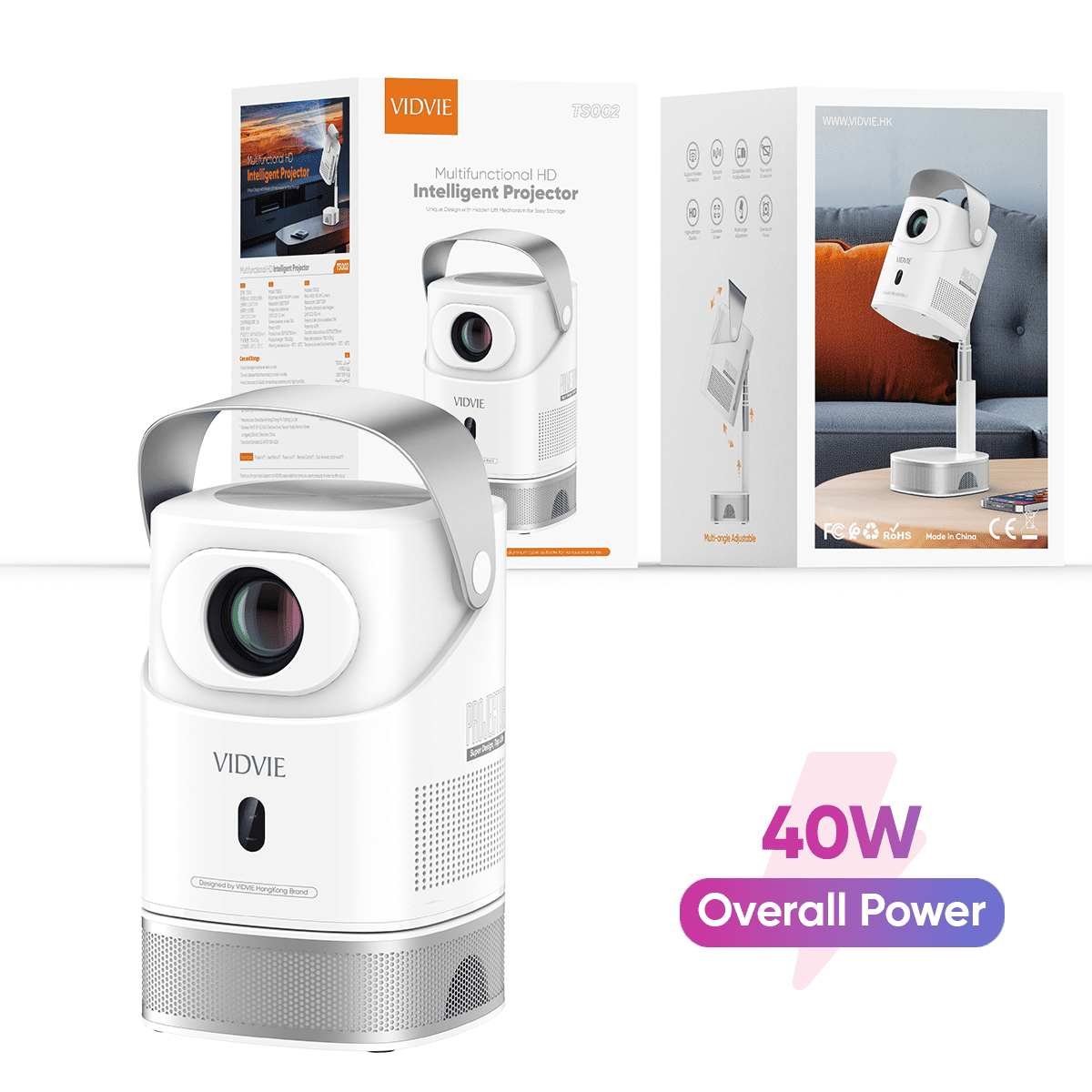 Vidvie TS002 Ağıllı HD Proyektor - Image 20