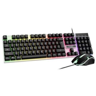 MIKUSO XKM-01 RGB Simli Klaviatura-Siçan Dəsti